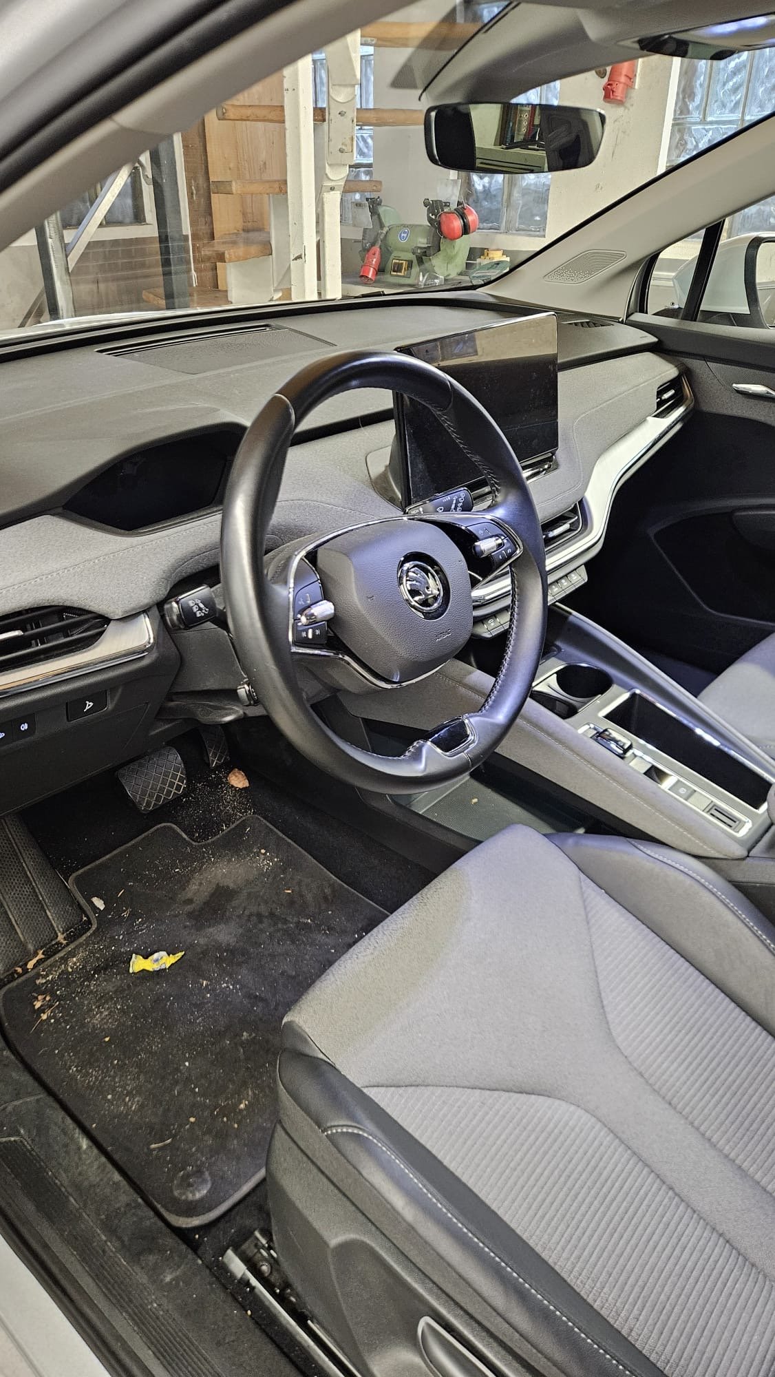 Innenraum vor der Reinigung