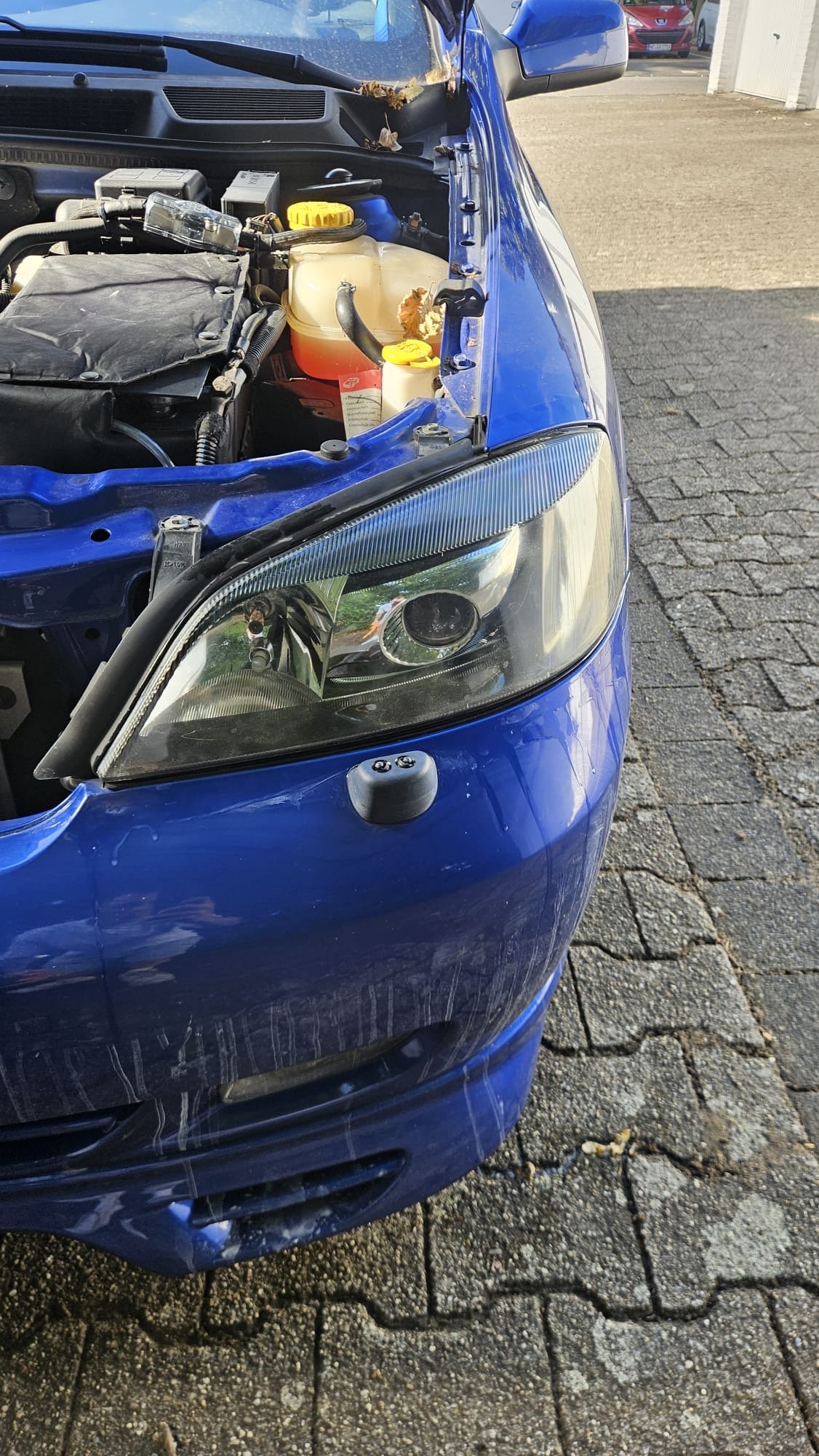 Scheinwerfer nach der Aufbereitung